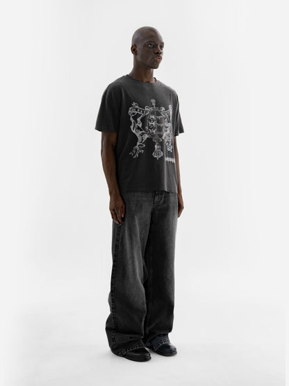 COAT OF ARMS T-SHIRT - BLACK