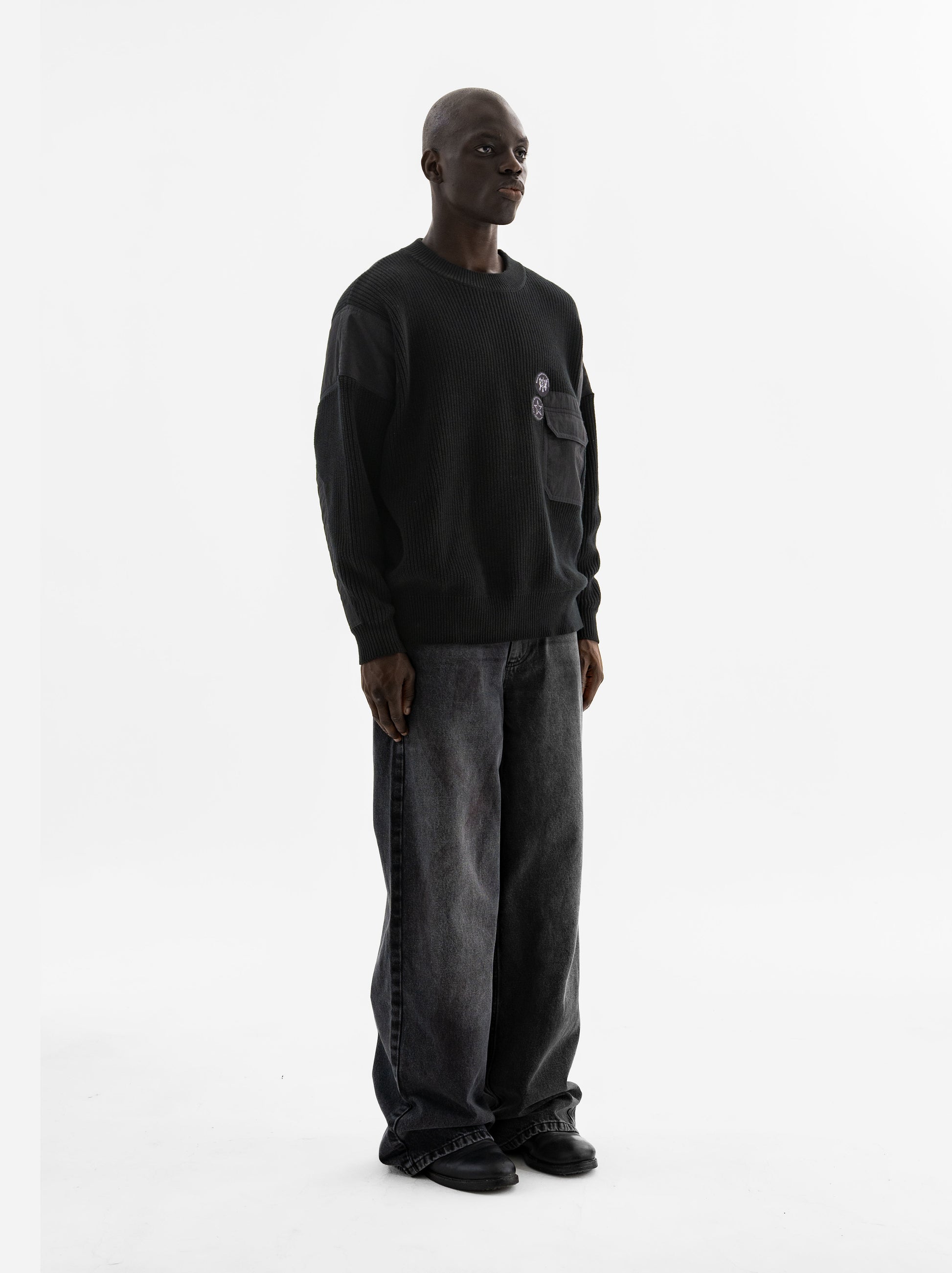 PATROL KNIT - BLACK