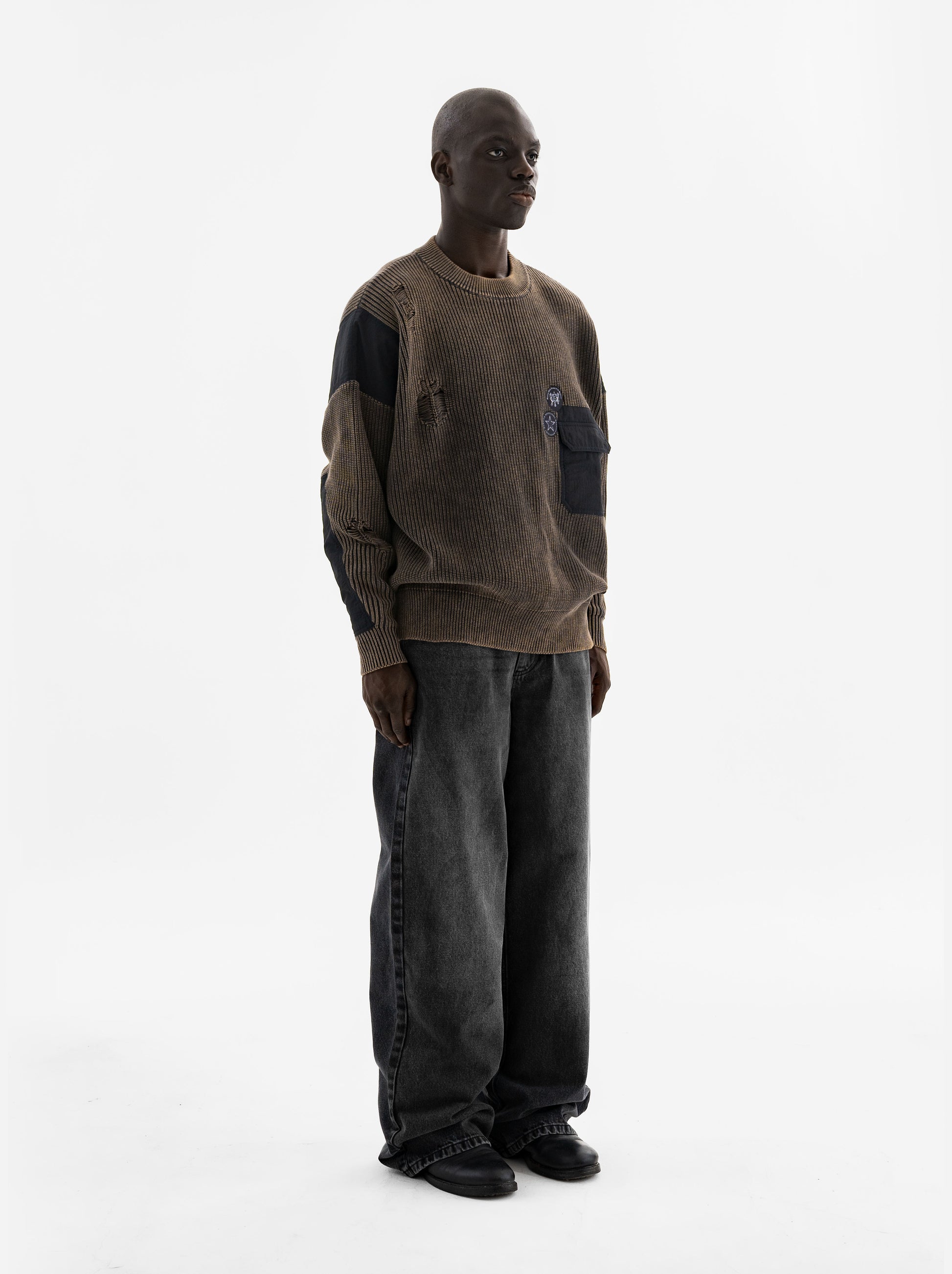 PATROL KNIT - BROWN