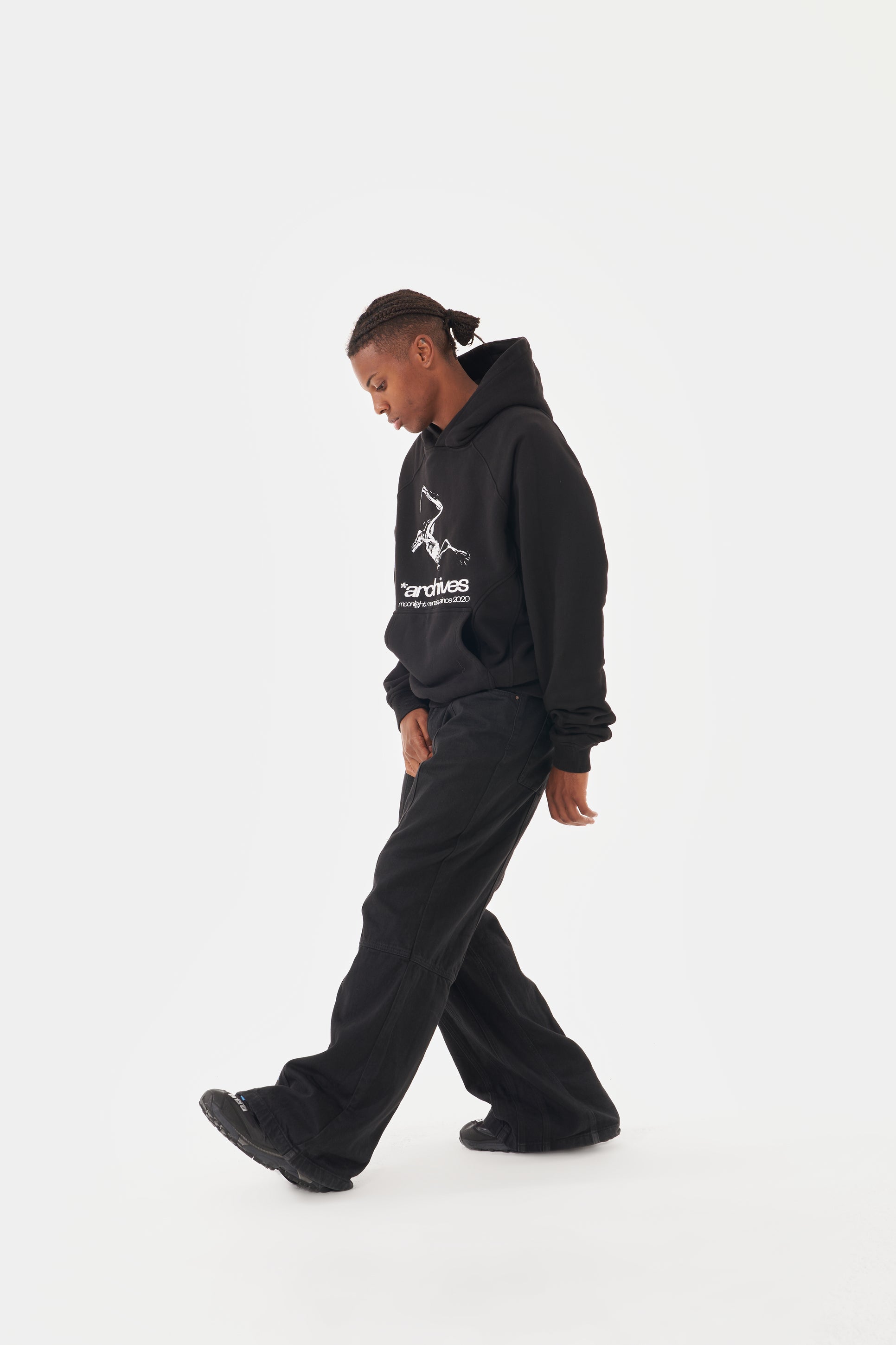 ARCHIVES HOODIE Black