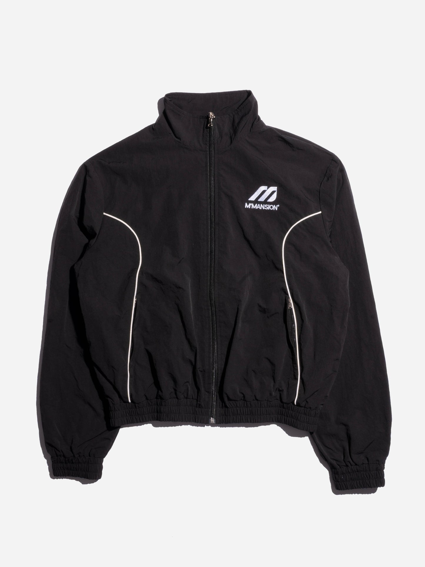 SPORTS TRACK JACKET - BLACK