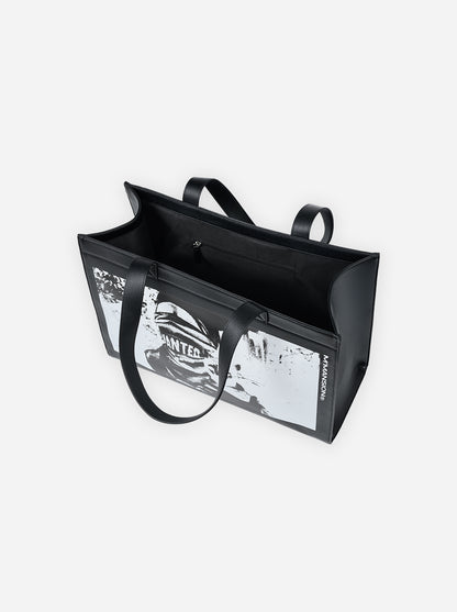 LEATHER SHOPPER BAG