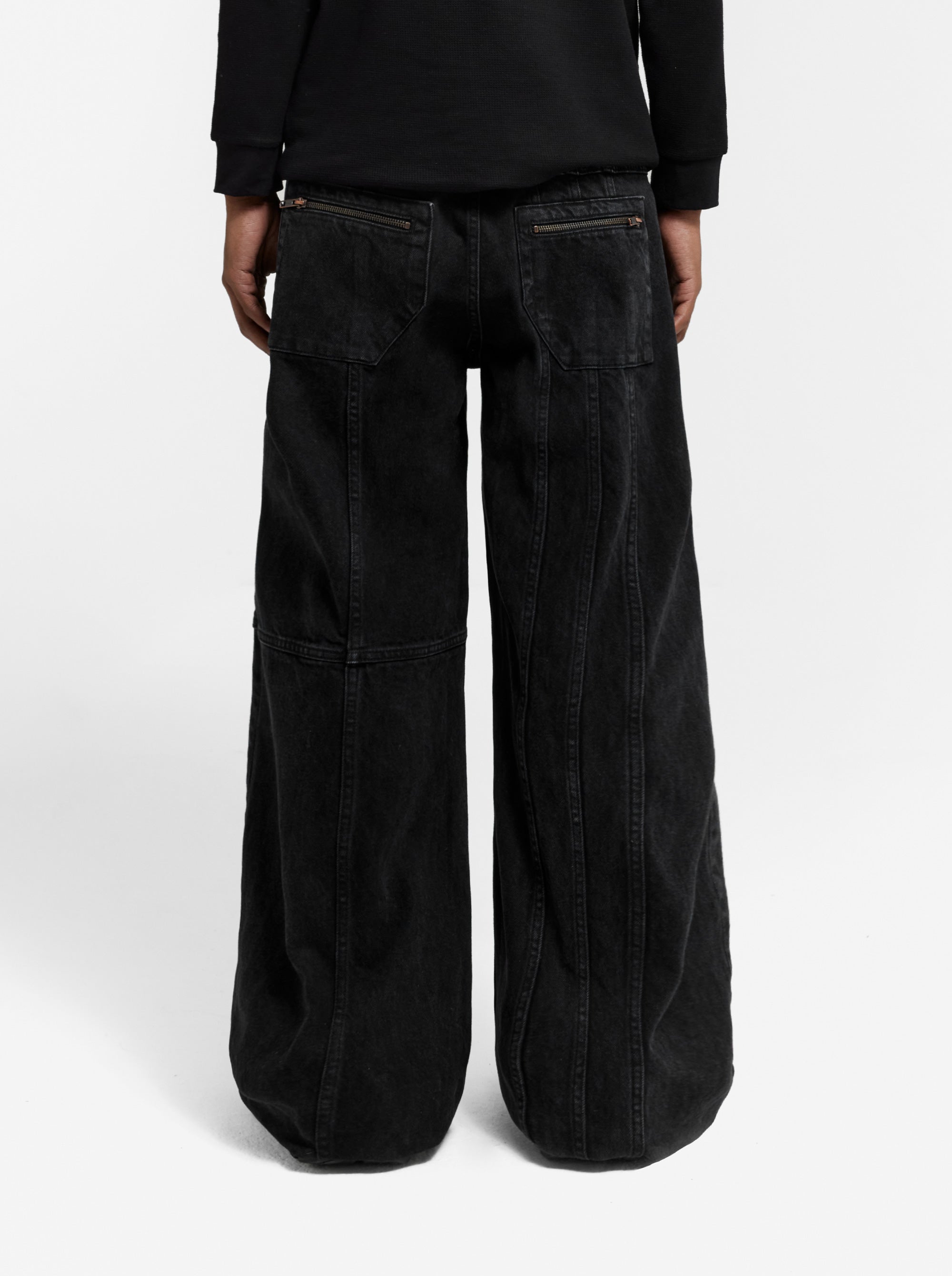 CONSTRUCTION DENIM BLACK – Moonlight Mansion