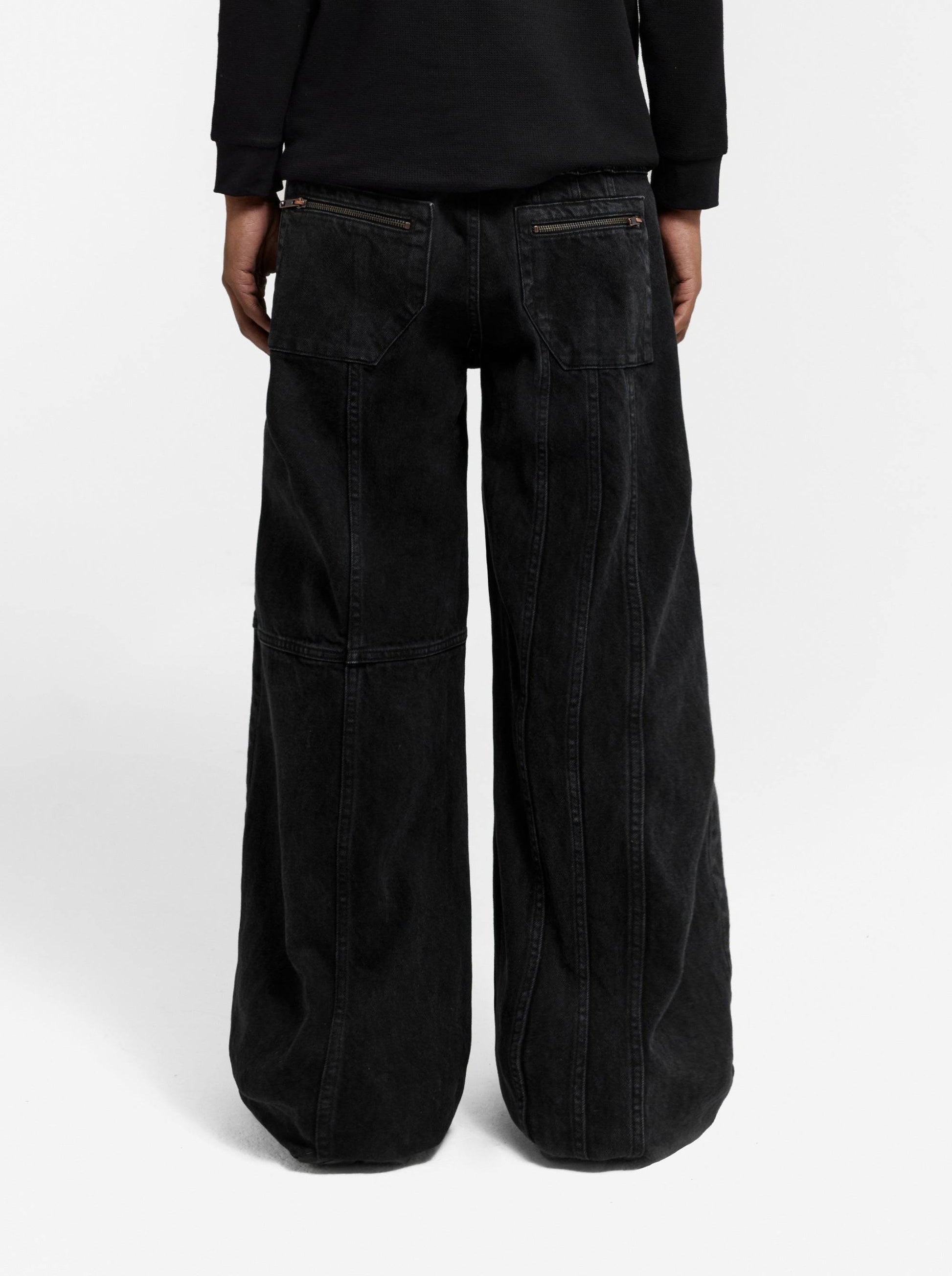 CONSTRUCTION DENIM BLACK - Moonlight Mansion