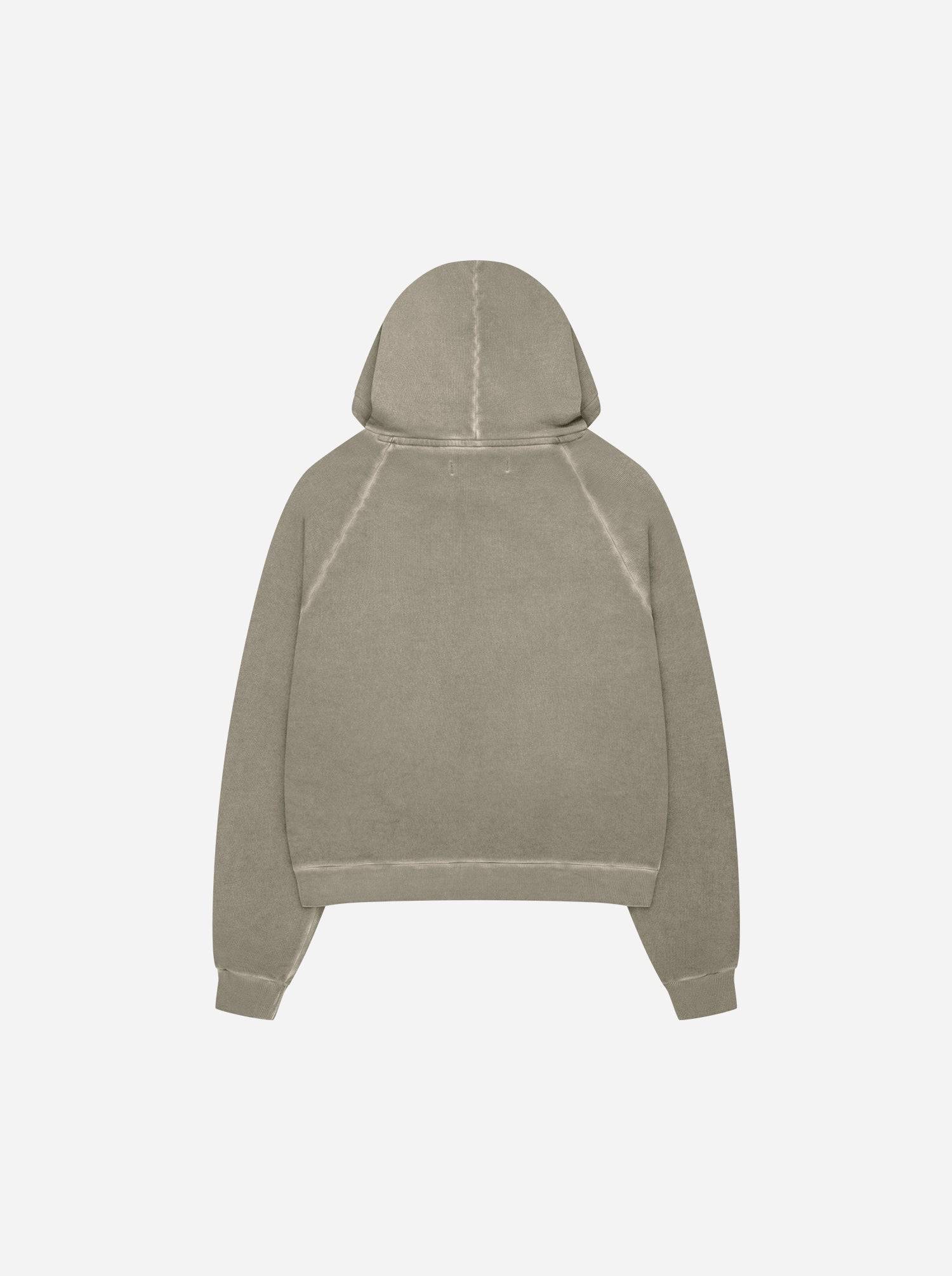 WASHED HOODIE DESERT YELLOW