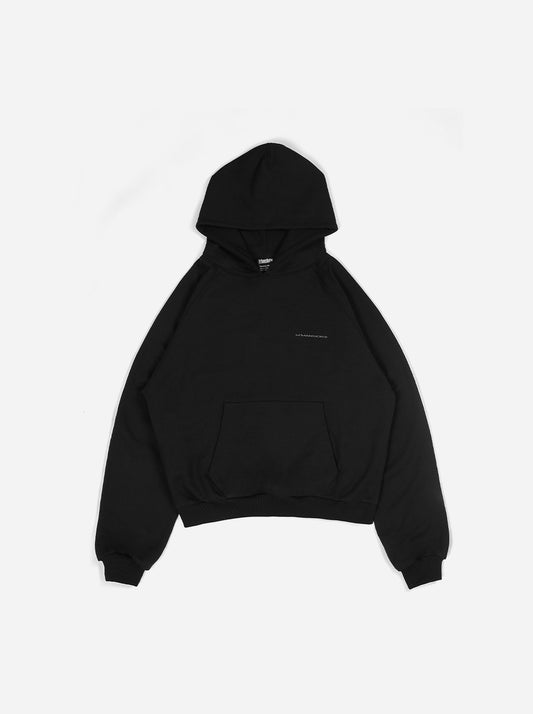 ESSENTIALS HOODIE - BLACK