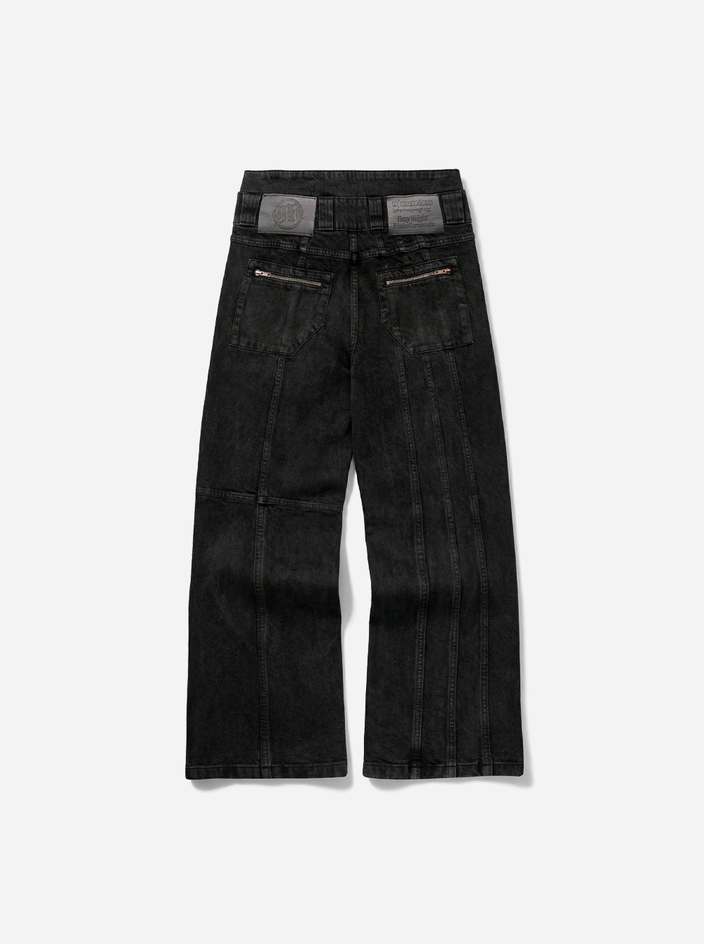 CONSTRUCTION DENIM - BLACK - Moonlight Mansion