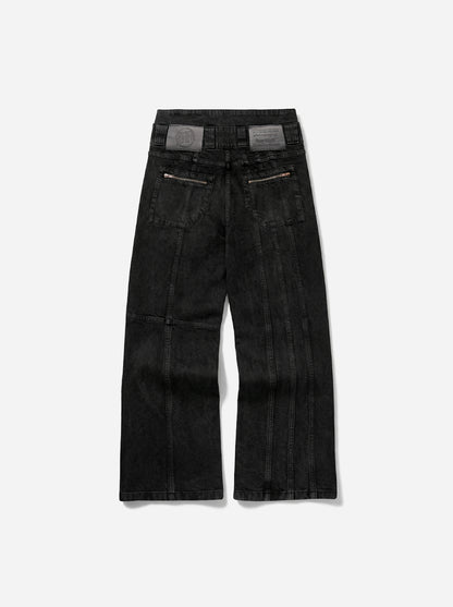 CONSTRUCTION DENIM - BLACK - Moonlight Mansion