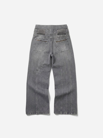 CONSTRUCTION DENIM - GREY - Moonlight Mansion