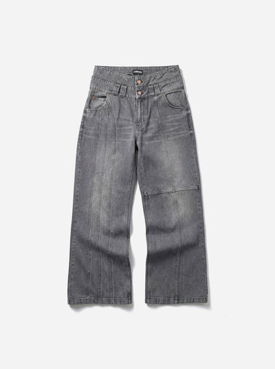 CONSTRUCTION DENIM - GREY - Moonlight Mansion