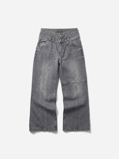 CONSTRUCTION DENIM - GREY - Moonlight Mansion
