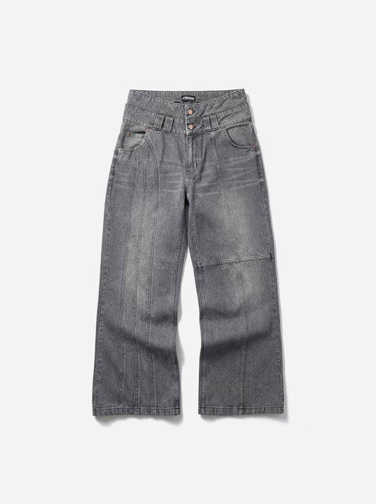 CONSTRUCTION DENIM - GREY