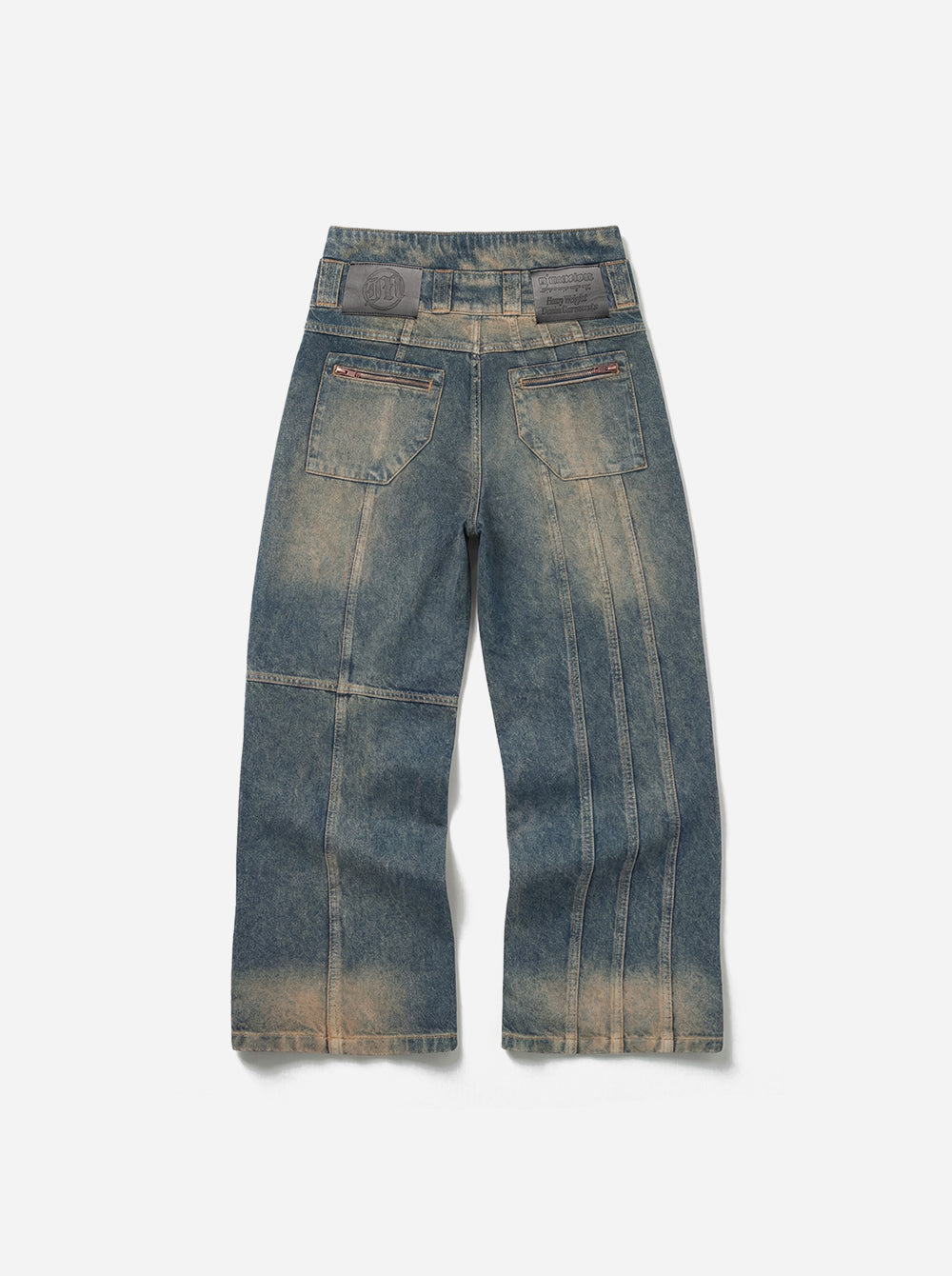 CONSTRUCTION DENIM - YELLOW BLUE - Moonlight Mansion