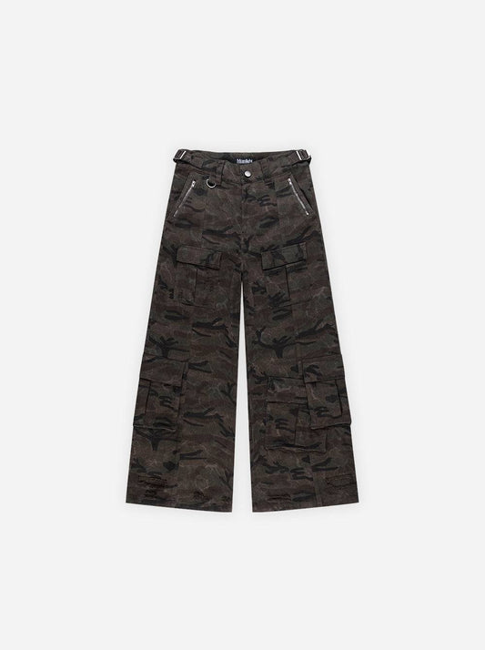 Military Cargopants - Camo - Moonlight Mansion