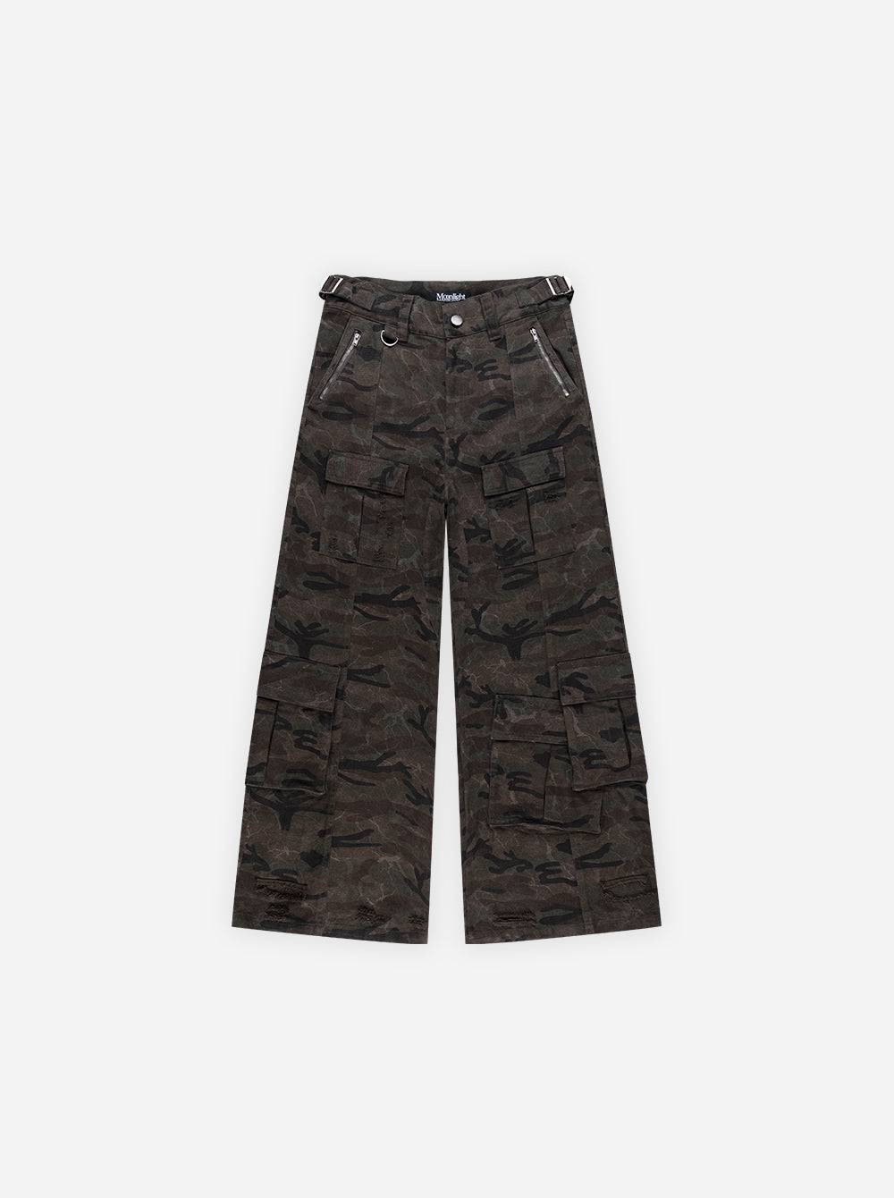 MILITARY CARGOPANTS - CAMO | Moonlight Mansion