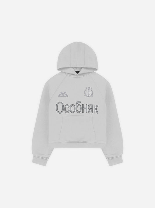 OCOBHRK HOODIE - LIGHT GREY - Moonlight Mansion