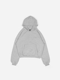 ESSENTIALS HOODIE - MELANGE GREY