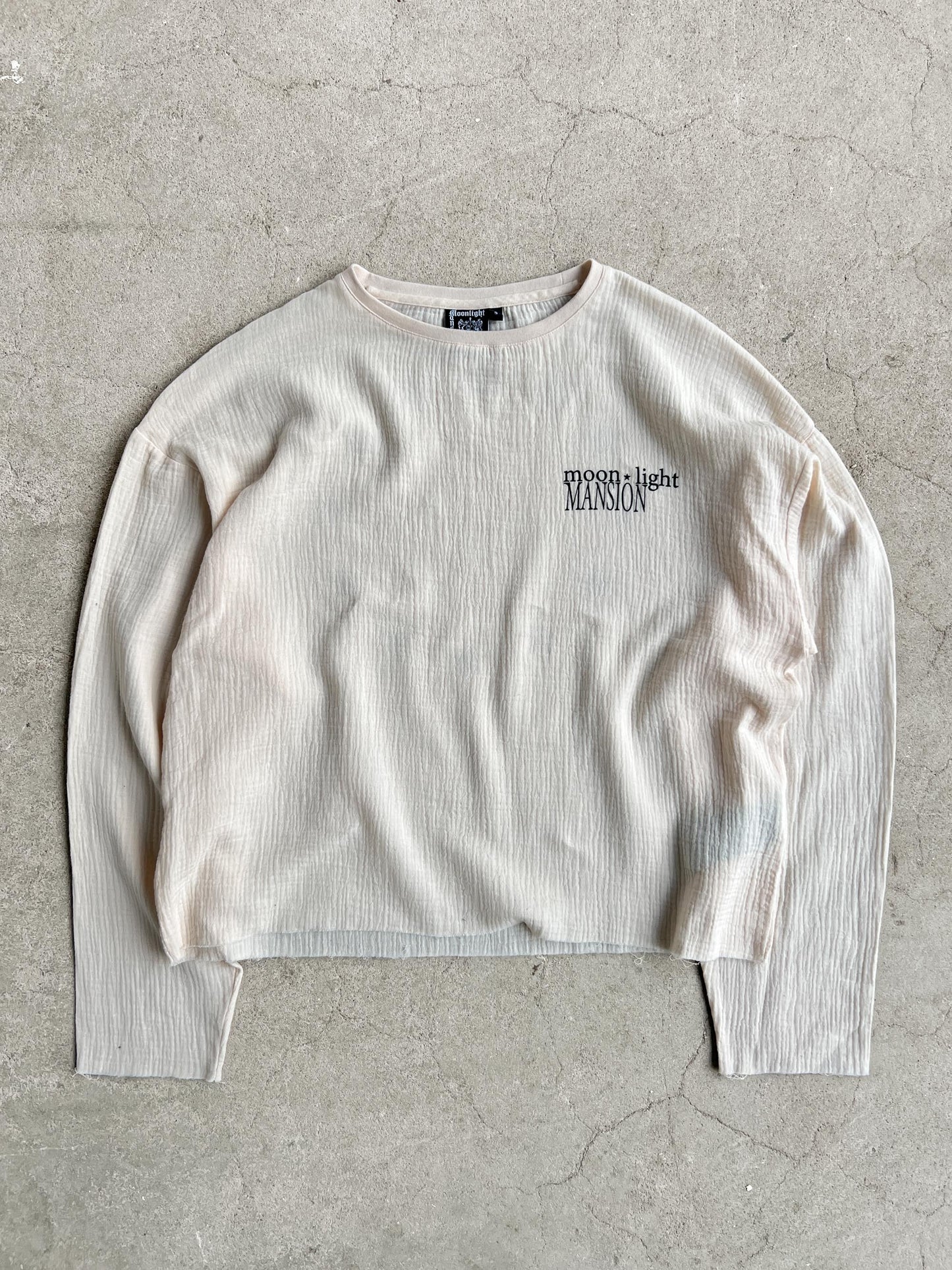 MUSLIN LONGSLEEVE - BONE