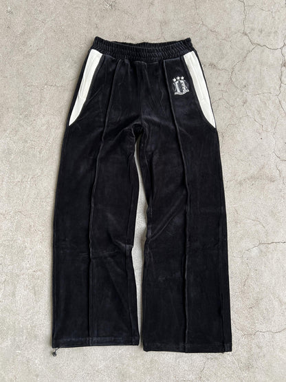 OCOBHRK VELVET PANTS - BLACK - Moonlight Mansion