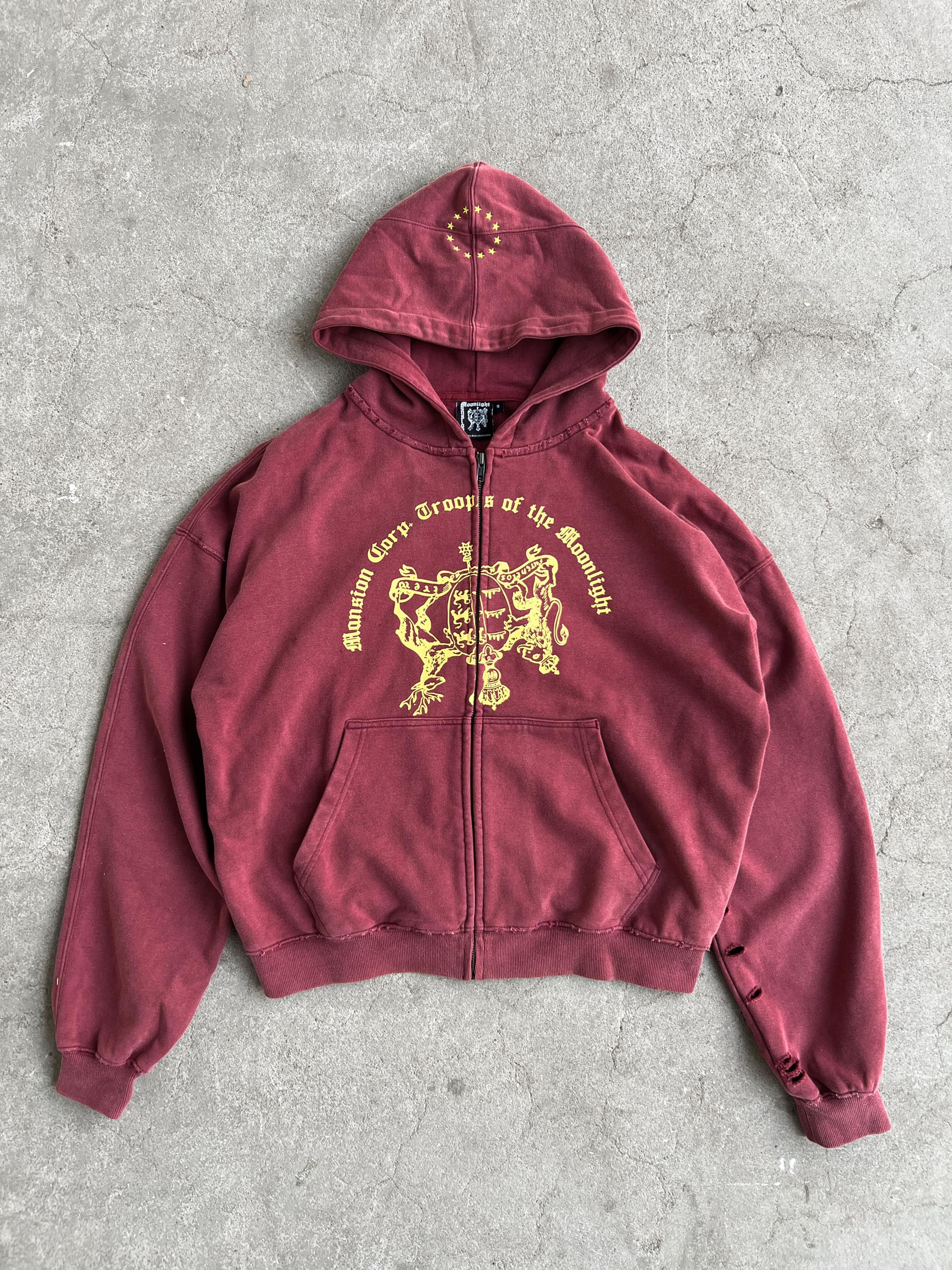 Troops of Moonlight ZIP-UP - RED