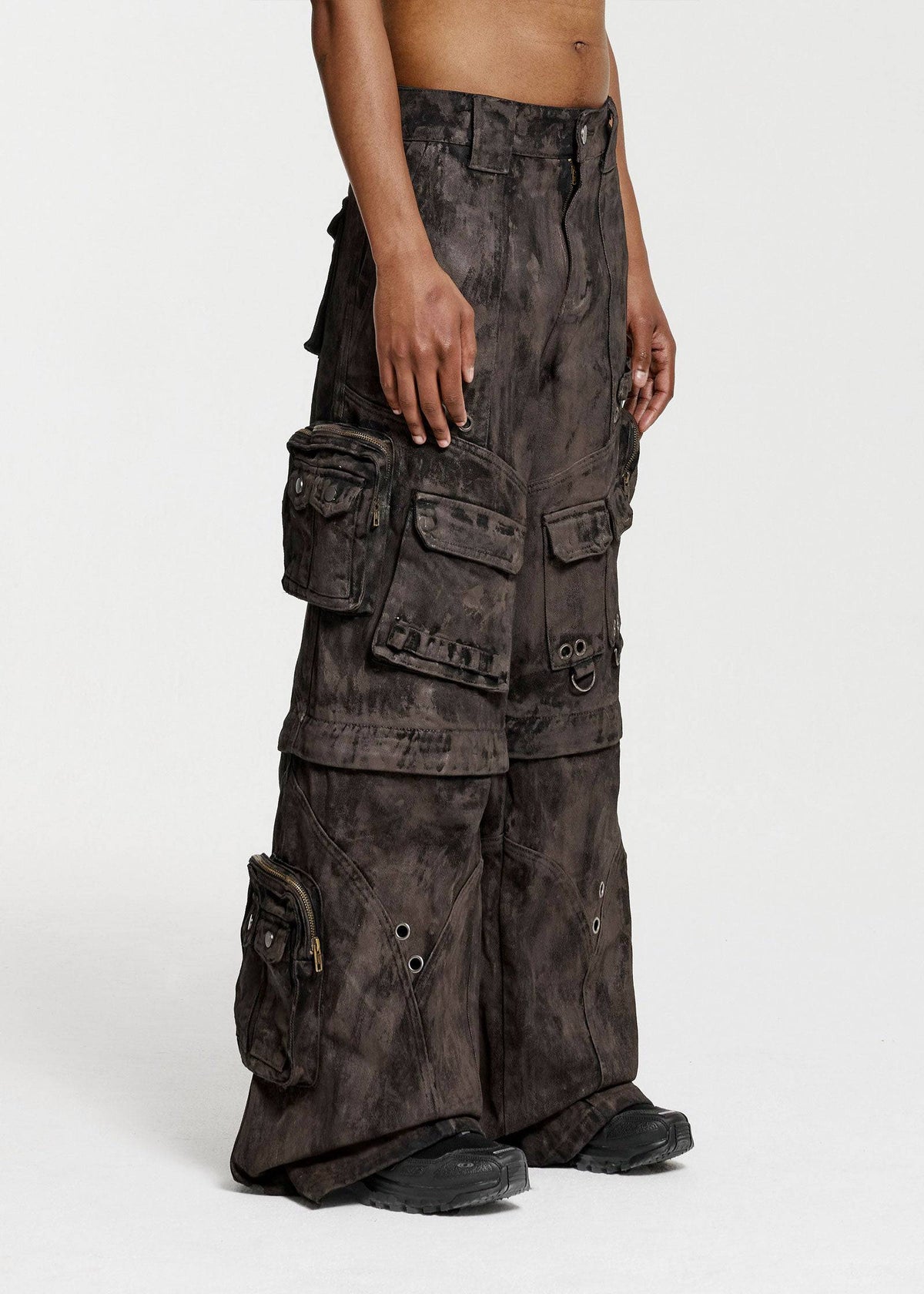 KARGO PANTS - MUD - Moonlight Mansion