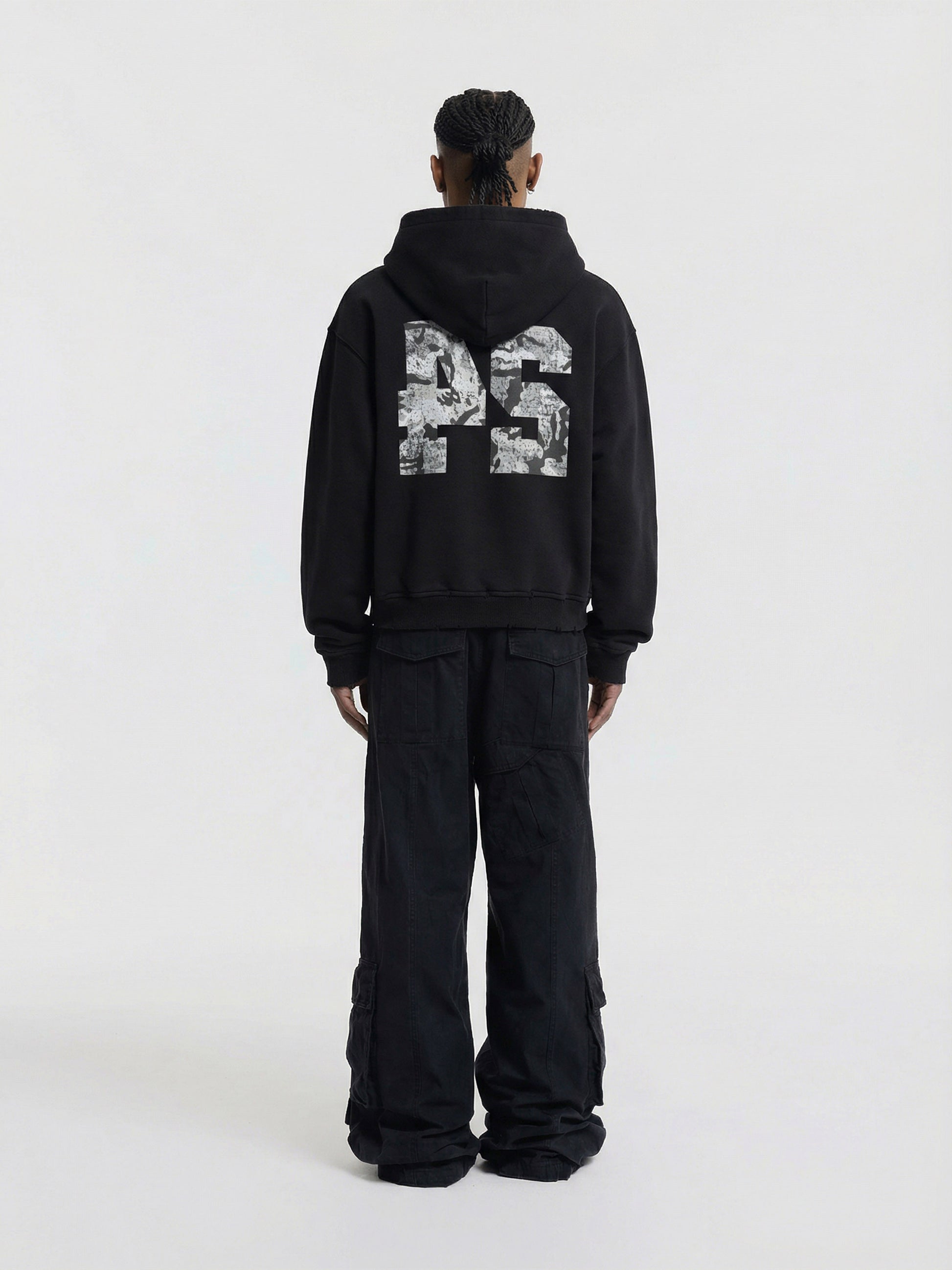 MM24 ZIP-UP - BLACK - Moonlight Mansion
