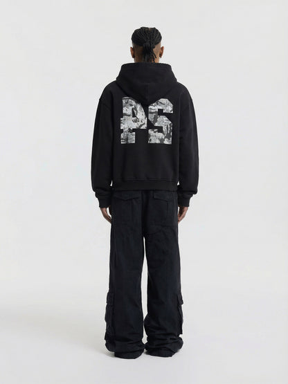 MM24 ZIP-UP - BLACK - Moonlight Mansion