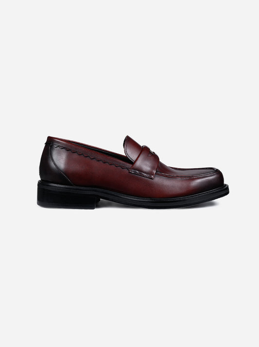 EURO LOAFER - OXBLOOD