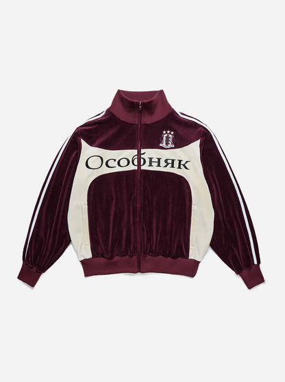 OCOBHRK VELVET JACKET - BORDEAUX - Moonlight Mansion