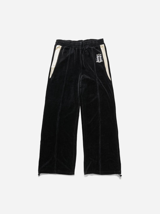 OCOBHRK VELVET PANTS - BLACK