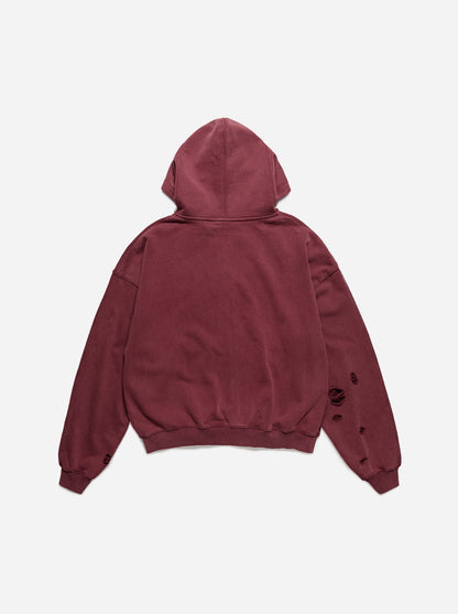 COAT OF ARMS ZIP-UP - RED - Moonlight Mansion