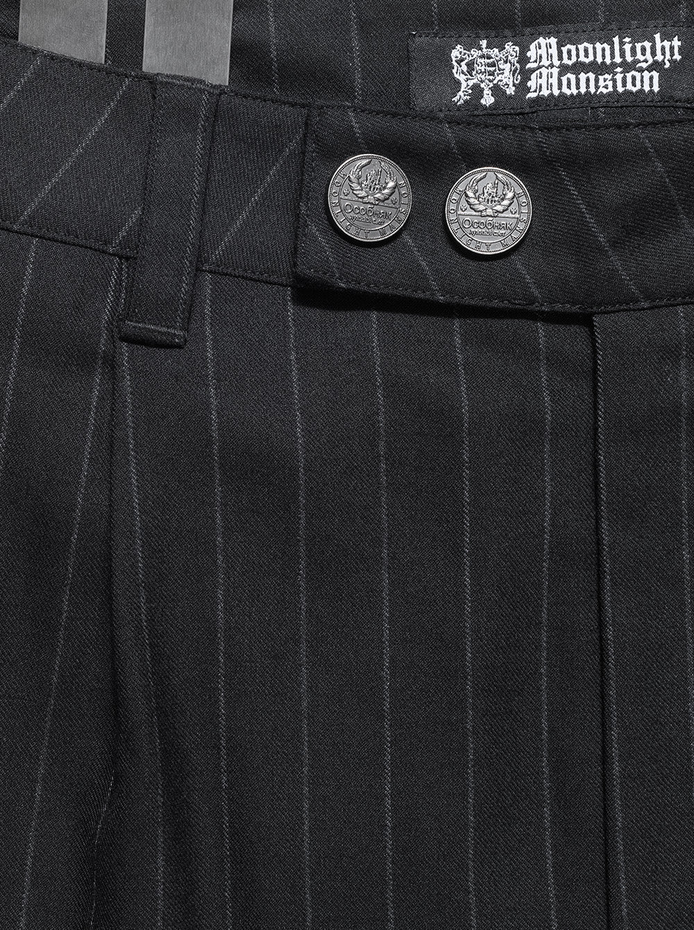 OFFICE TROUSERS - PINSTRIPE - Moonlight Mansion
