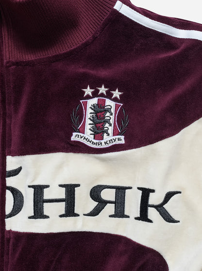 OCOBHRK VELVET JACKET - BORDEAUX - Moonlight Mansion