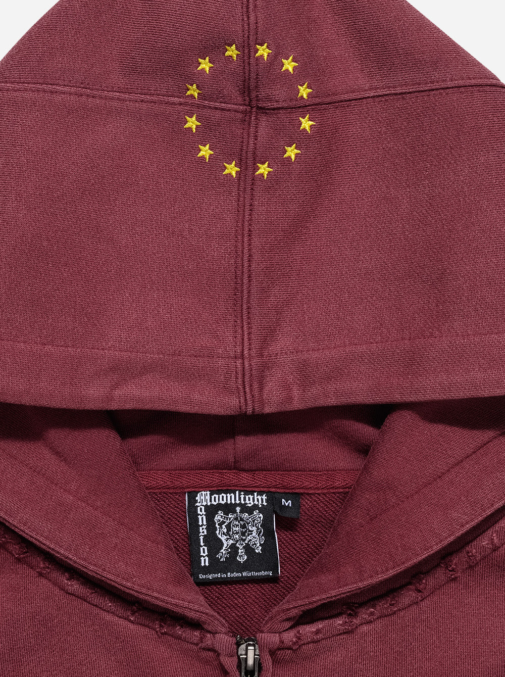 COAT OF ARMS ZIP-UP - RED - Moonlight Mansion