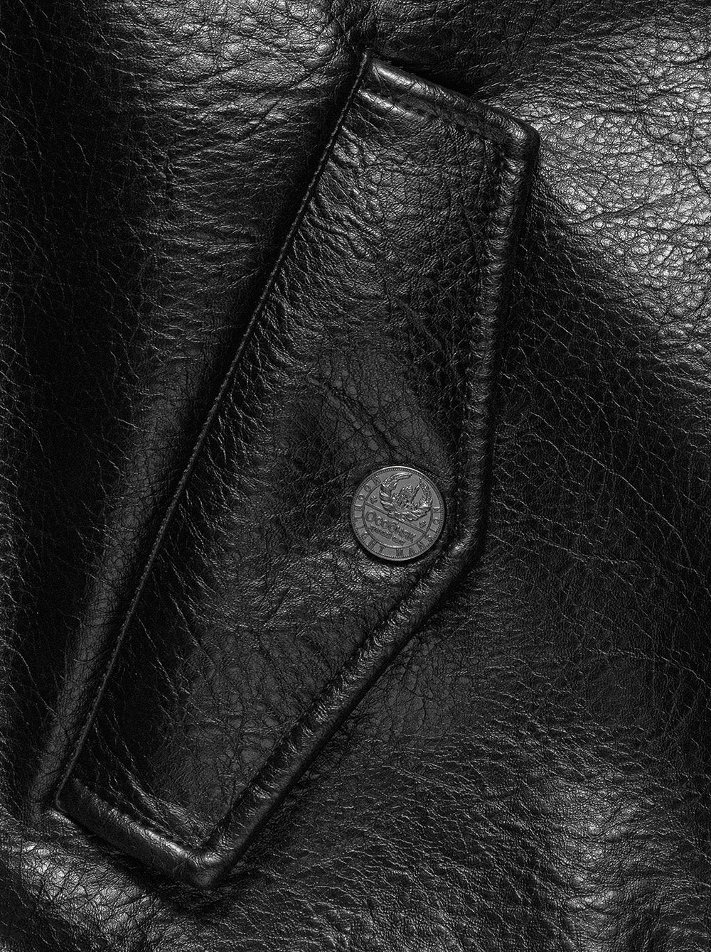 COAT OF ARMS BOMBER - BLACK - Moonlight Mansion