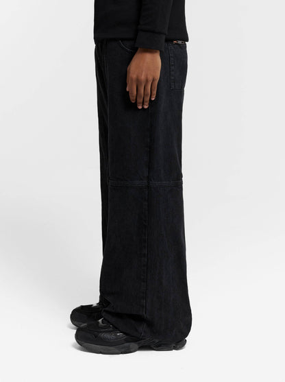 CONSTRUCTION DENIM BLACK - Moonlight Mansion