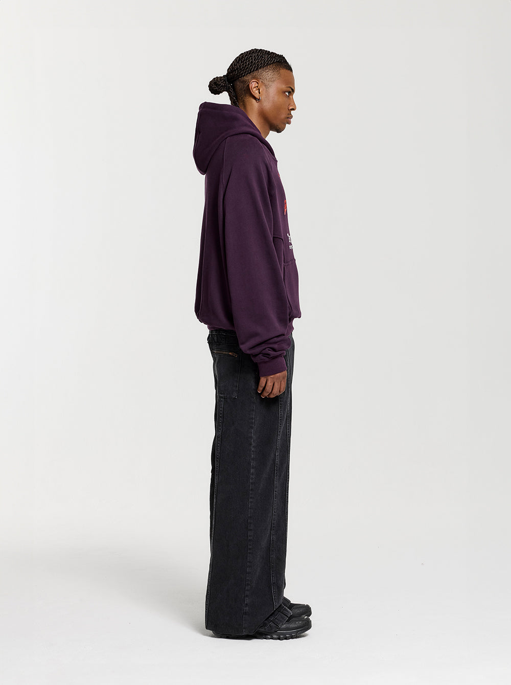 *ARCHIVES HOODIE - Dark Purple