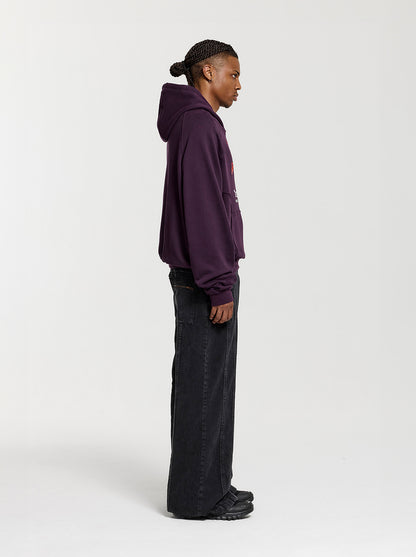 *ARCHIVES HOODIE - Dark Purple