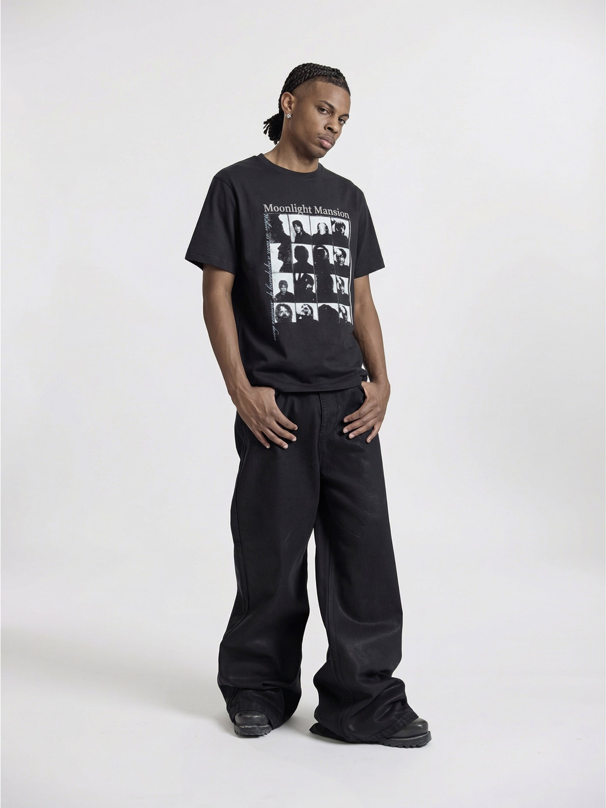 SYMPHONIE T-SHIRT - BLACK - Moonlight Mansion