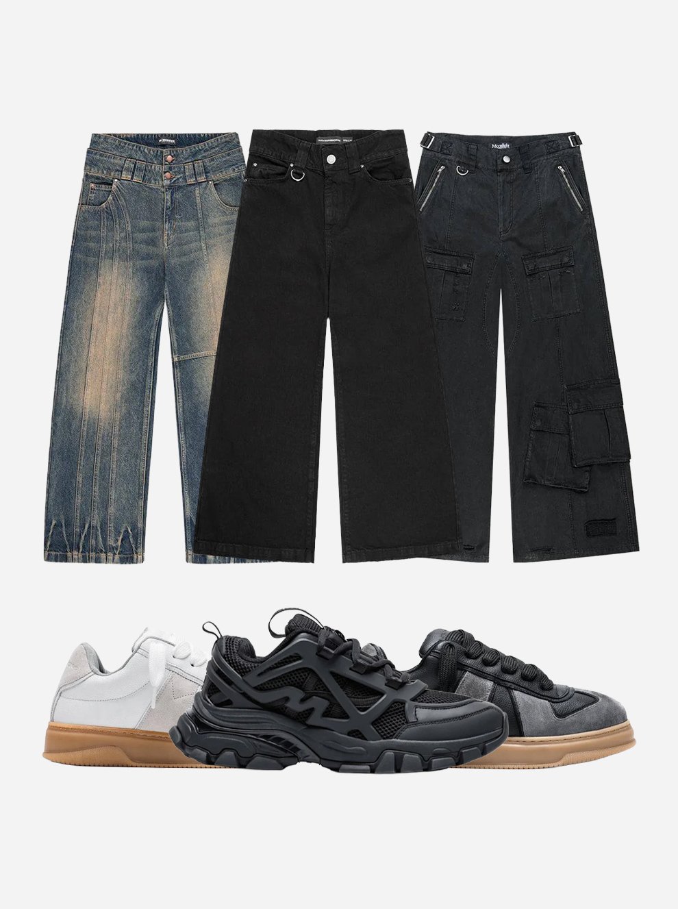 FOOTWEAR + BOTTOM BUNDLE