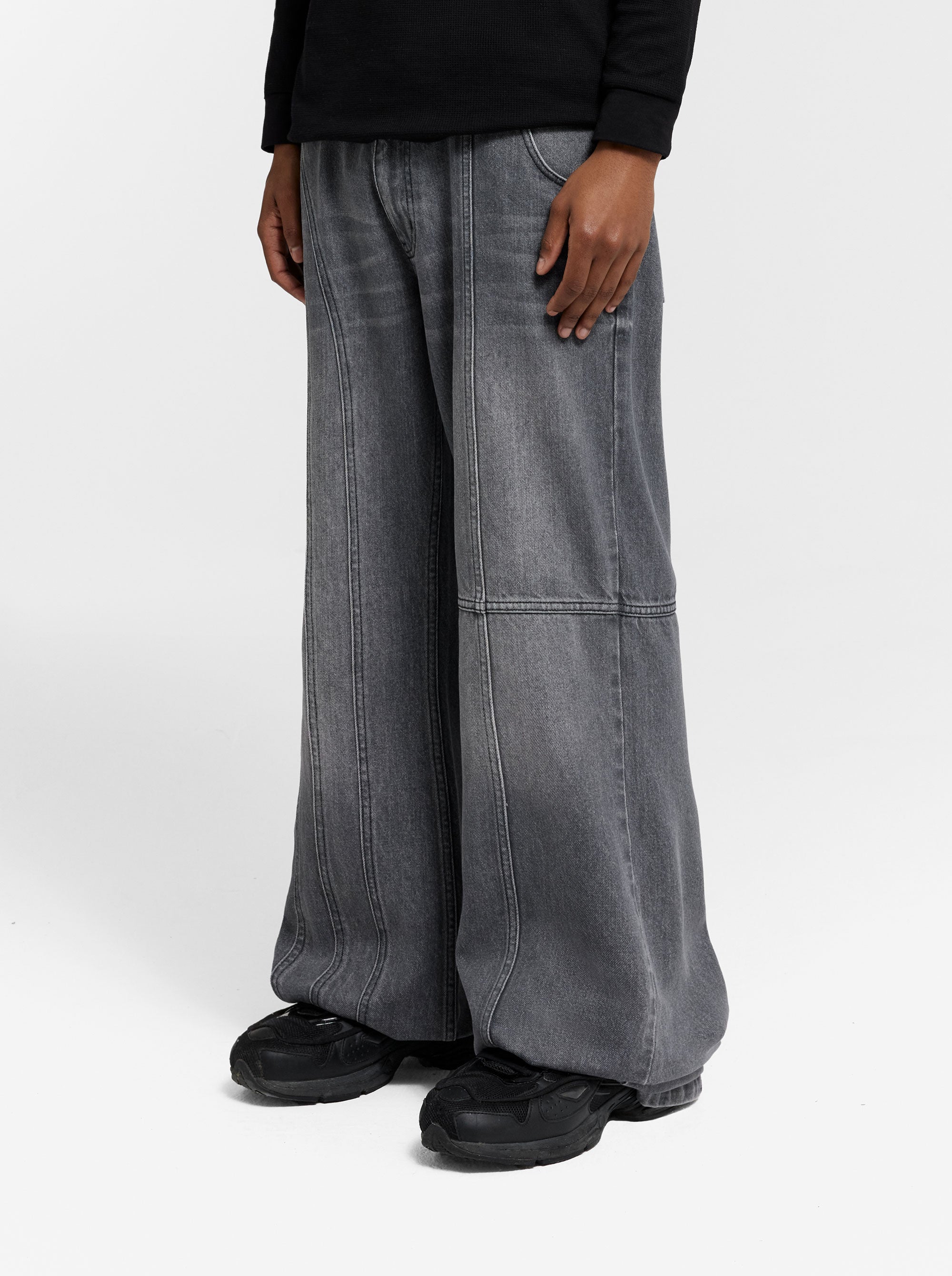 CONSTRUCTION DENIM GREY – Moonlight Mansion