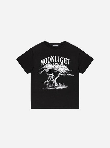 TREE T-SHIRT - BLACK | Moonlight Mansion