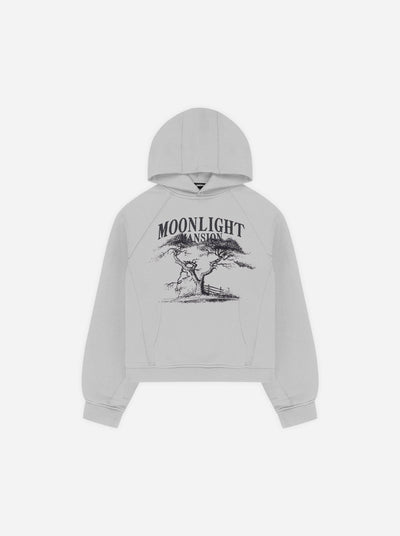 *TREE HOODIE - Gray - Moonlight Mansion