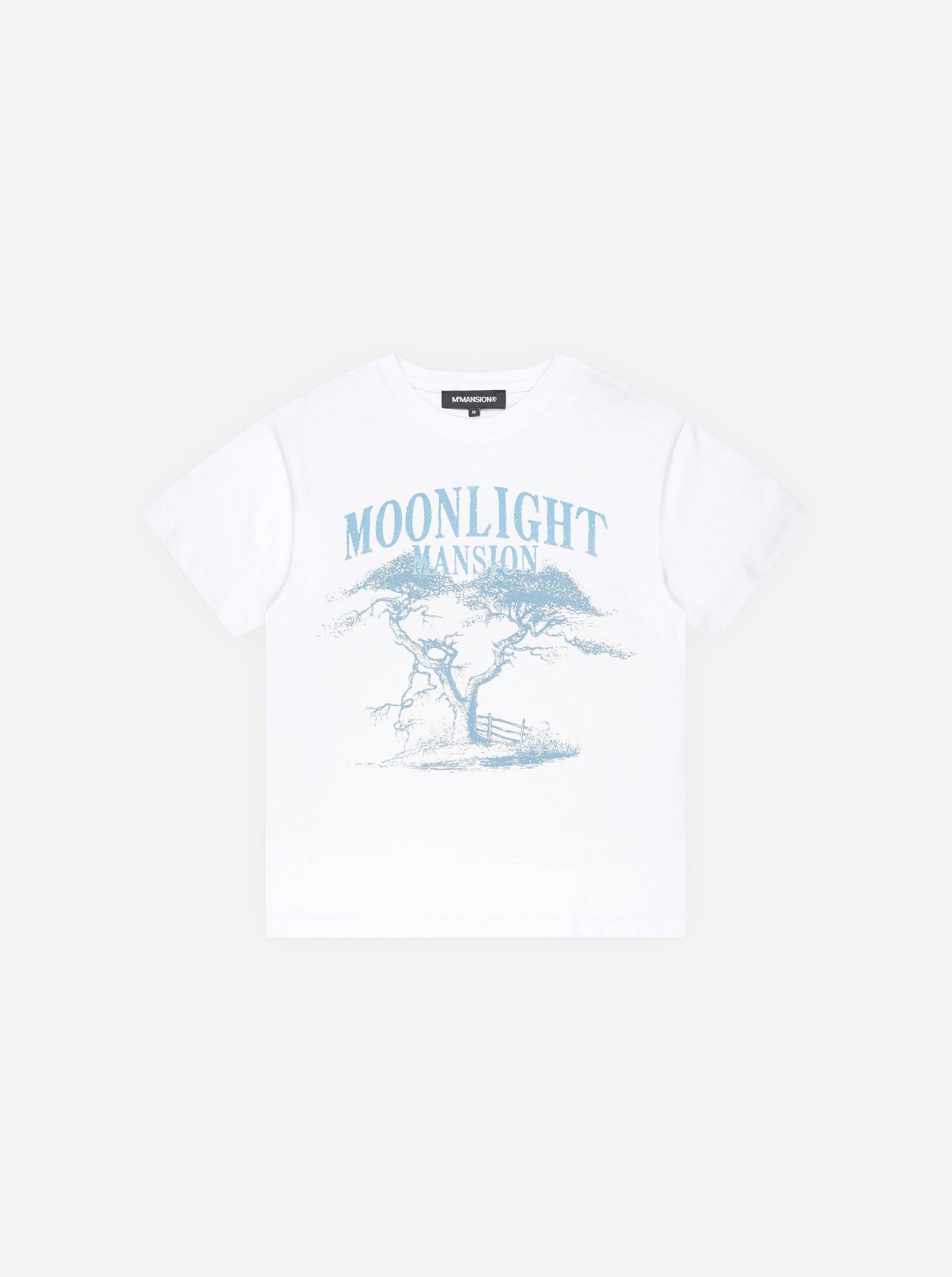*TREE T-SHIRT - White - Moonlight Mansion