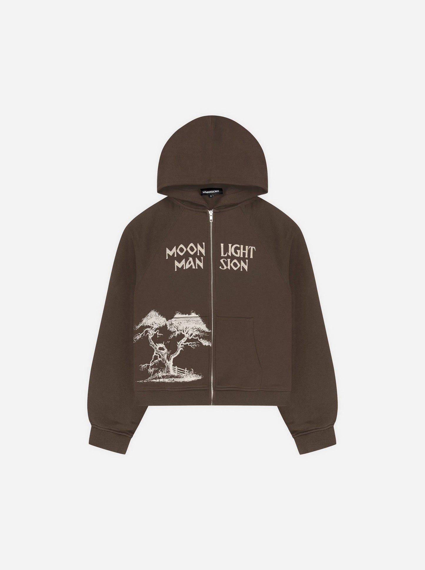 *TREE ZIP-UP - Brown