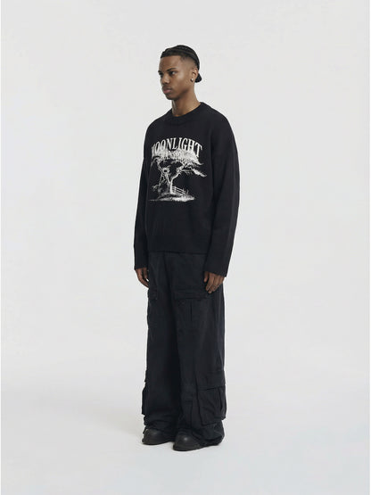 TREE KNITSWEATER - Moonlight Mansion