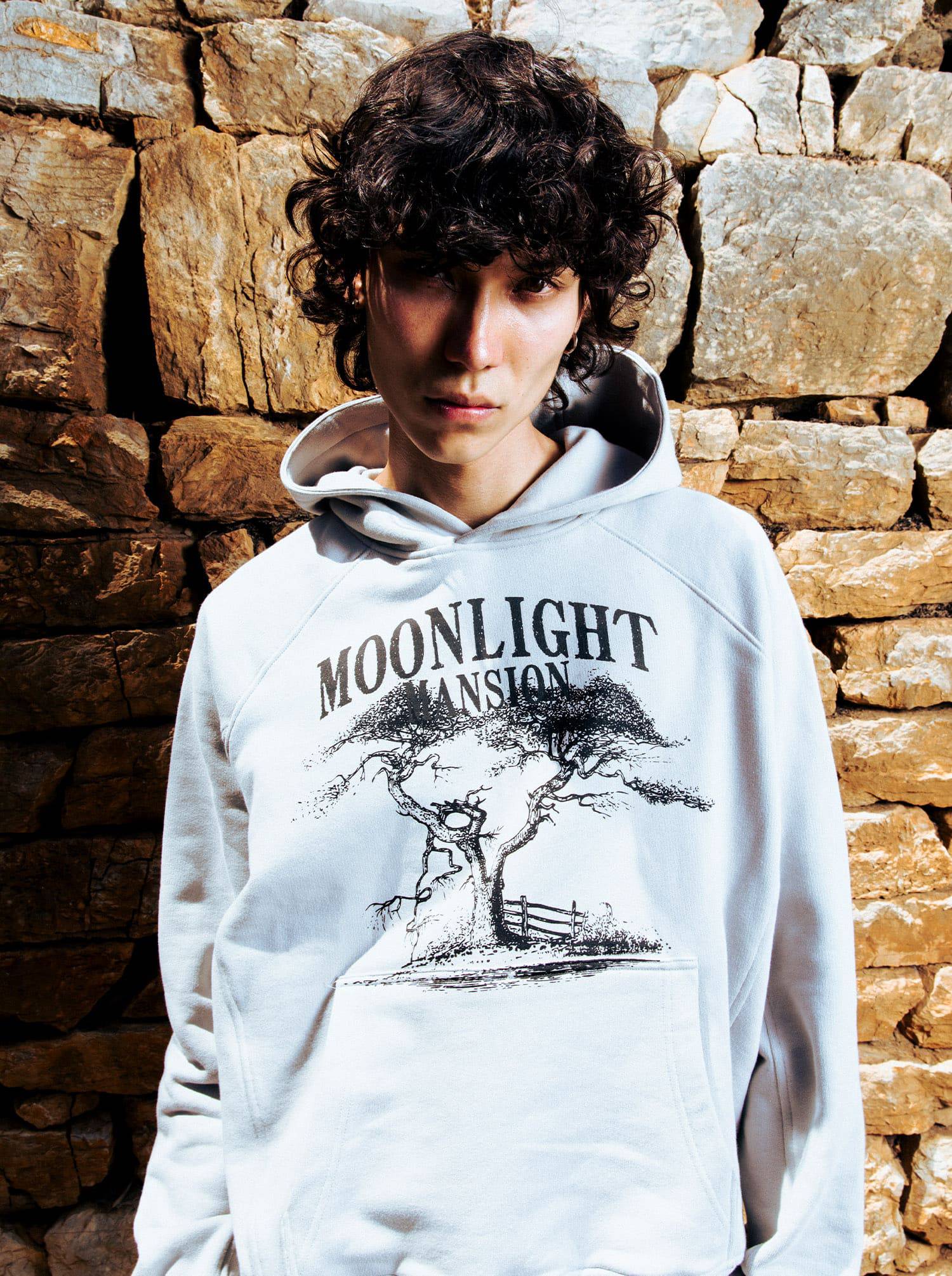 *TREE HOODIE - Gray - Moonlight Mansion