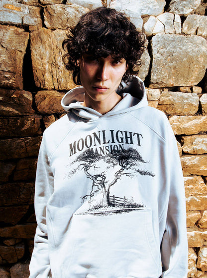 *TREE HOODIE - Gray - Moonlight Mansion