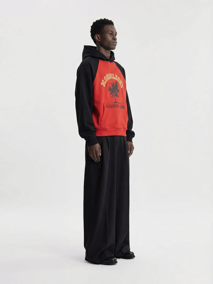 TREE V2 HOODIE - RED - Moonlight Mansion