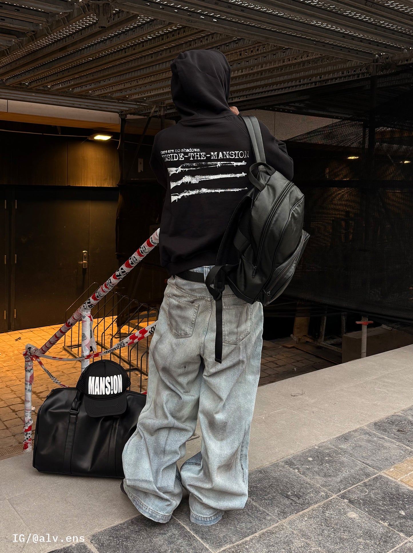 NIHILIST HOODIE - BLACK - Moonlight Mansion